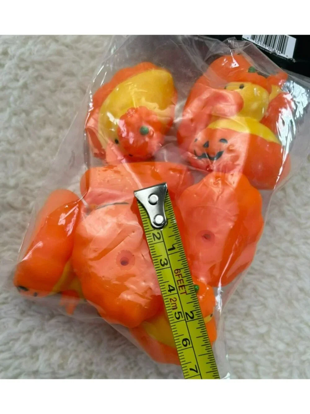 Spooky Nights Duck-O-Lanterns Halloween Party Orange Jeep Ducks 8 Pieces New